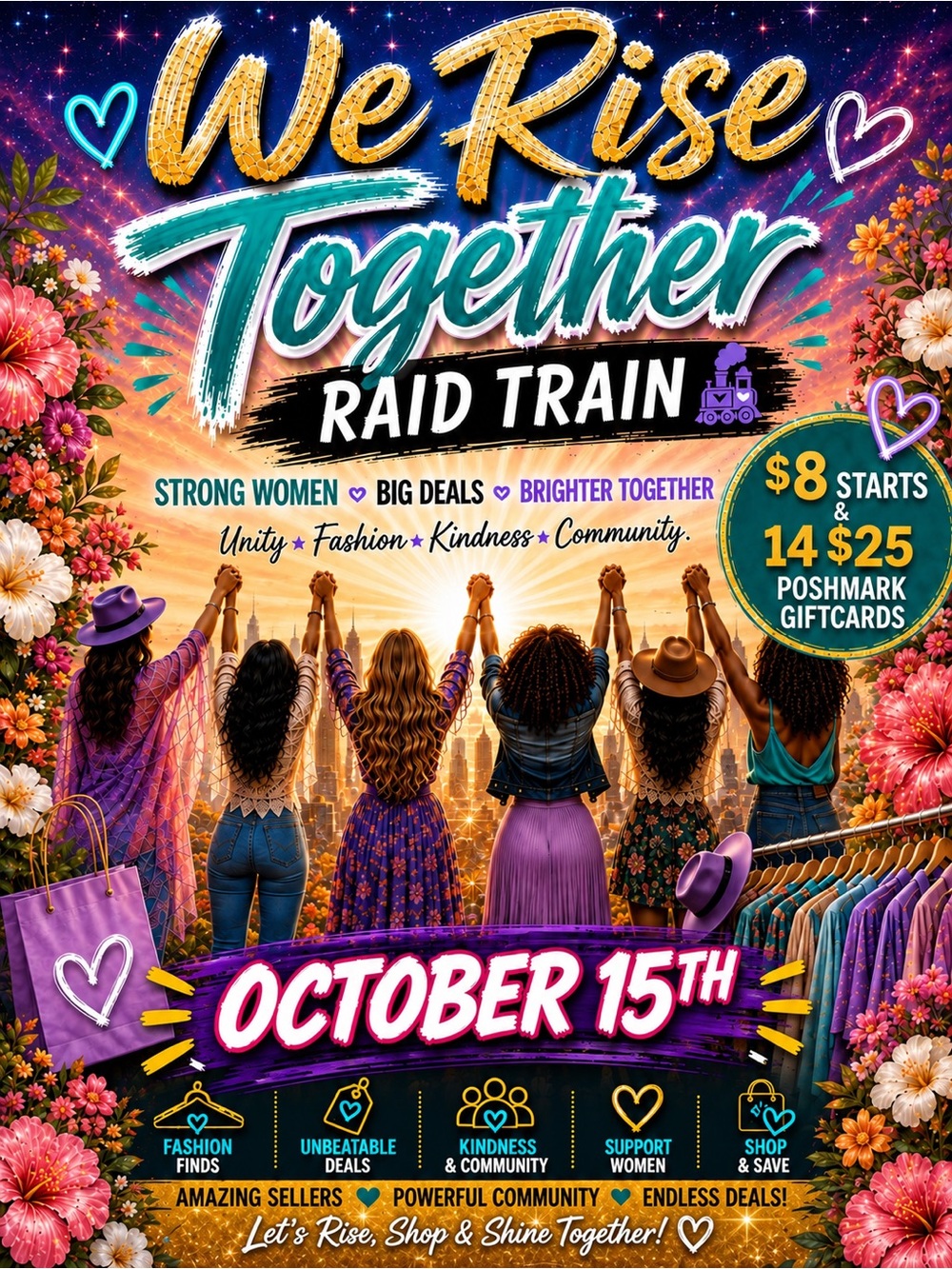 💖We Rise Together Raid Train🙌🏼